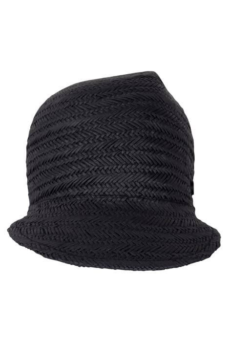 GEMMA STRAW CAP BLACK 2