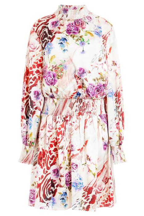 MARCIANO BY GUESS CLELIA DRESS ROSE SHADOW PRINT 5