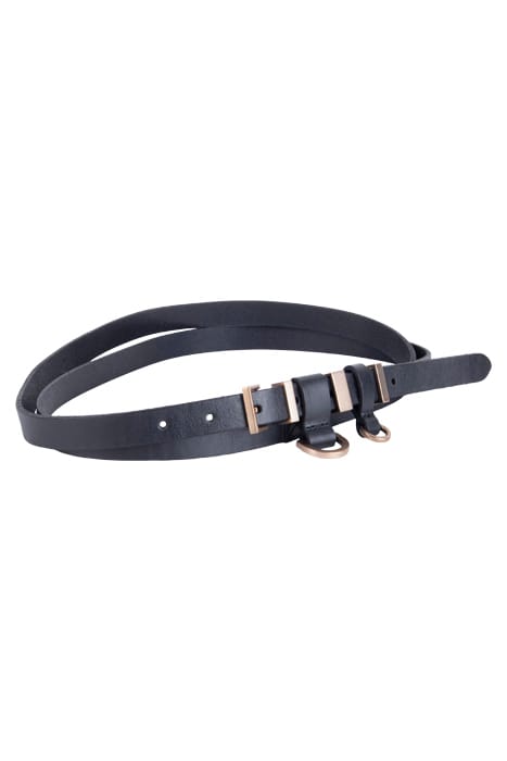 URSA DBLE WRAP BELT BLACK/WARM BRASS 2