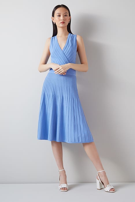 MONA MIDI DRESS LIGHT BLUE 1