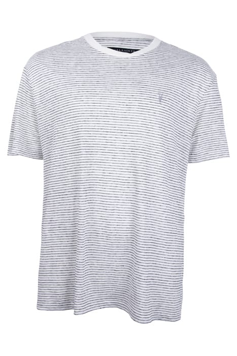 MILES SS CREW CHALK WHT/JT BLK 1