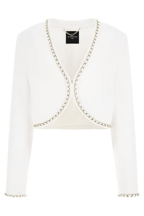 MARCIANO BY GUESS NAUSICA COVER SHOULD PALE CROPPED JACKET P 6