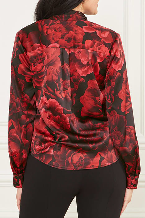 MARCIANO BY GUESS BLOSSOM BLOUSE PASSION FLOWER PRINT 2
