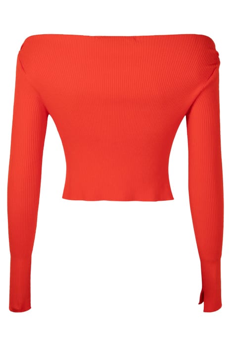 HERA DRESS FLAME RED 2