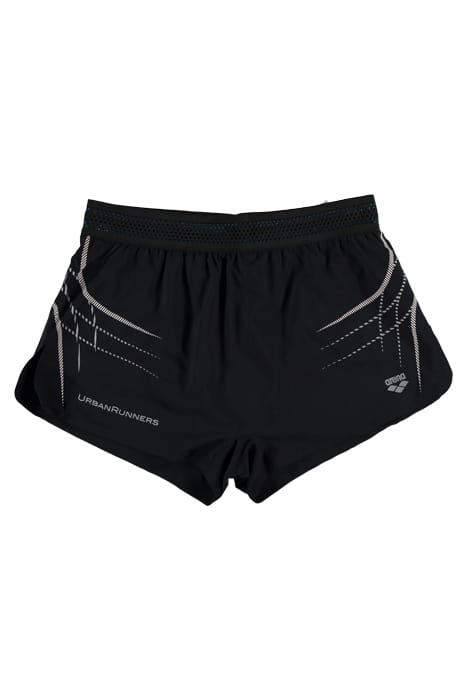 M A-ONE SIDE SPLIT SHORT BLACK UR 4