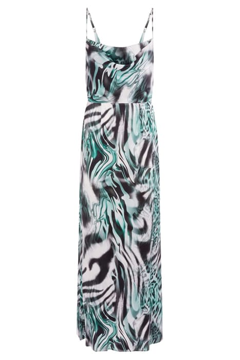 MARCIANO BY GUESS LUCKY CHARM MAXI DRESS FELINE FEELING PRIN 5