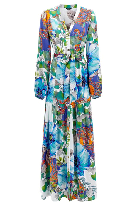 MARCIANO BY GUESS LUCKY CHARM MAXI DRESS PRINT 6