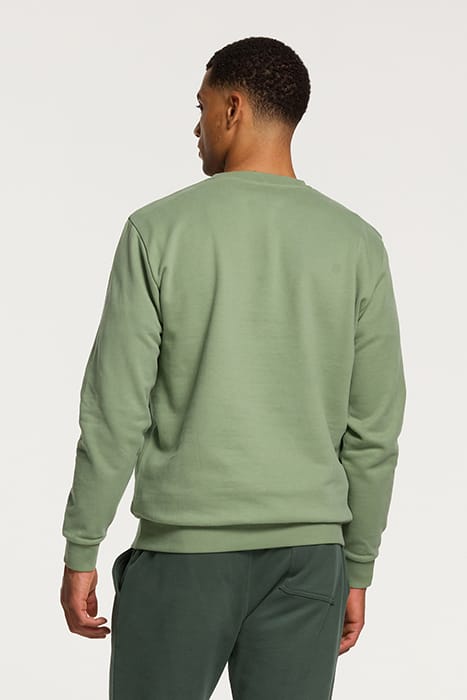 HAMMAM TILE SWEATER HEDGE GREEN 2