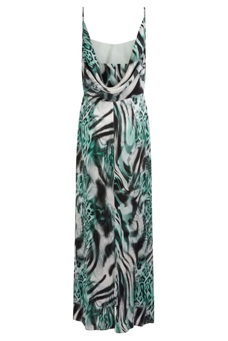 MARCIANO BY GUESS LUCKY CHARM MAXI DRESS FELINE FEELING PRIN 6