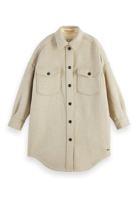 LONG OVERSIZED SHIRT JACKET COMBO T 1