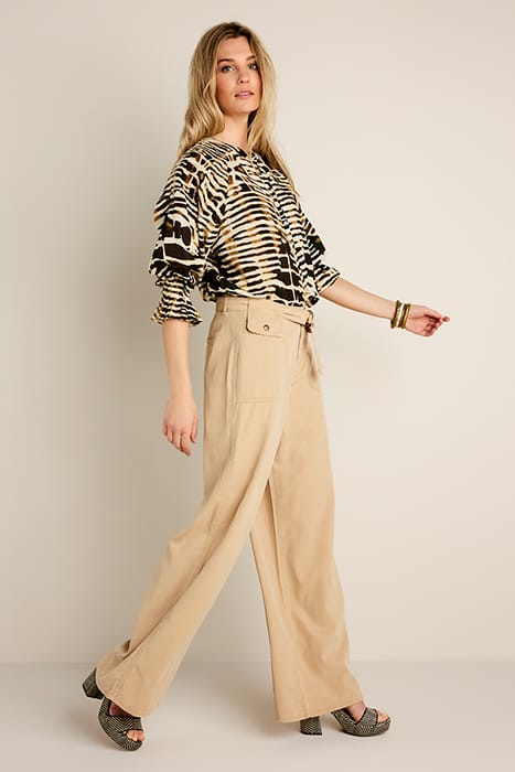 WIDELEG PANTS COTTON LYOCELL TWILL ALPACA 3