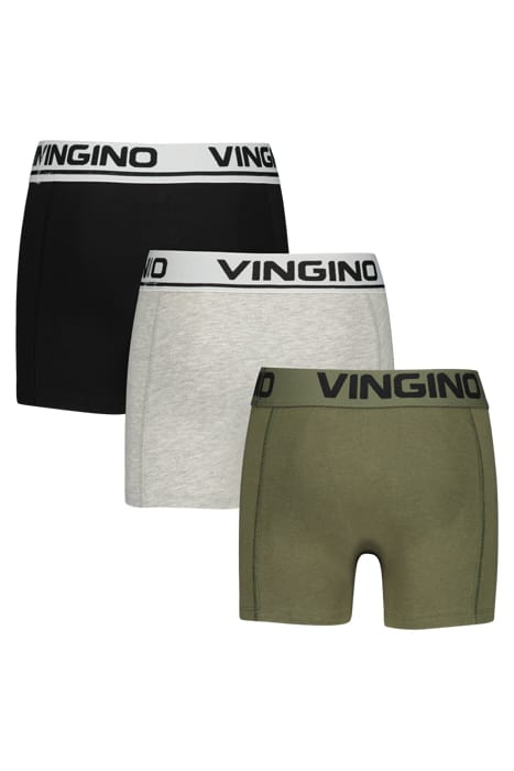 BOXER (3-PACK) GREY MELEE 1