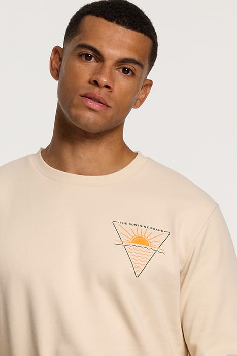 MEN TRIANGLE SWEATER TORTILLA WHITE 5