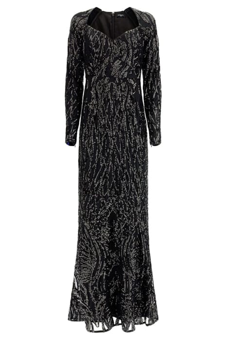 MARCIANO BY GUESS ROARING SEQUINS MAXI JET BLACK 6