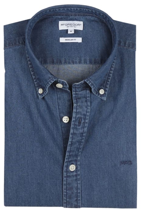 CHAMBRAY SHIRT MEDIUM BLUE 3