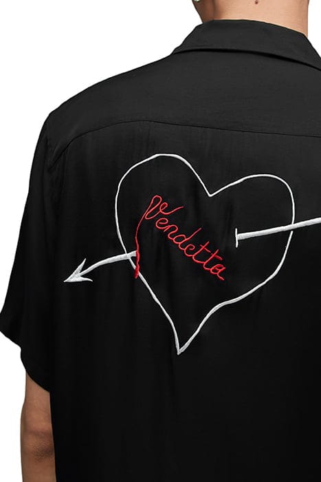 VENDETTA SS SHIRT JET BLACK 6