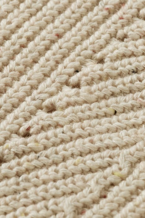NEPPY YARN SLEEVELESS PULLOVER WHITE SAND 6