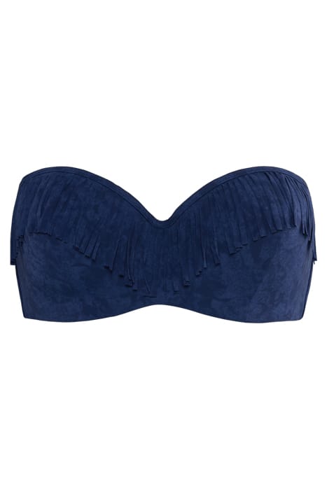 ALABAMA SWING DEEP BLUE WAVES STRAPLESS BIKINI TOP 3