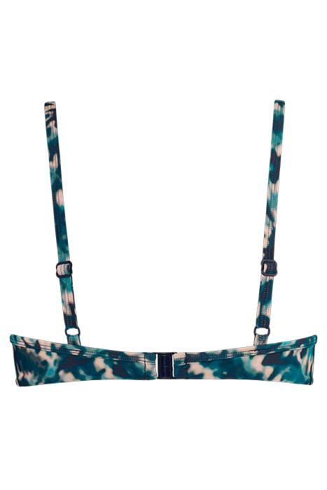 LOTUS BLUE AND GREEN PUSH UP BIKINI TOP 4
