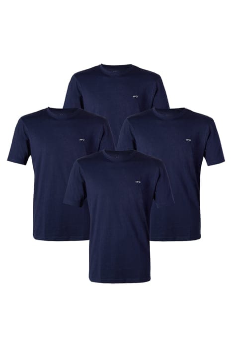 PREMIUM T-SHIRT 4-PACK NAVY 2