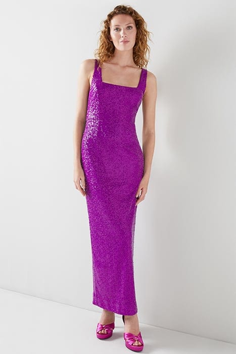 WINTER MAXI DRESS VIOLET 4