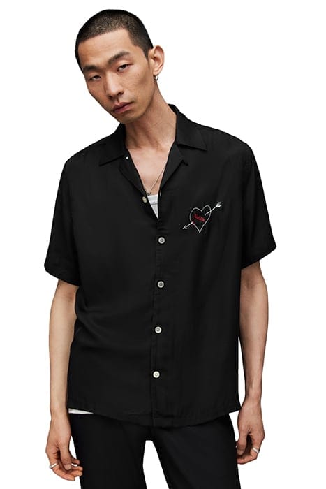 VENDETTA SS SHIRT JET BLACK 1