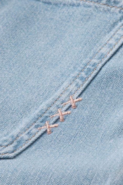 WORKED OUT DENIM JUMPSUIT - FREE THINKER 3