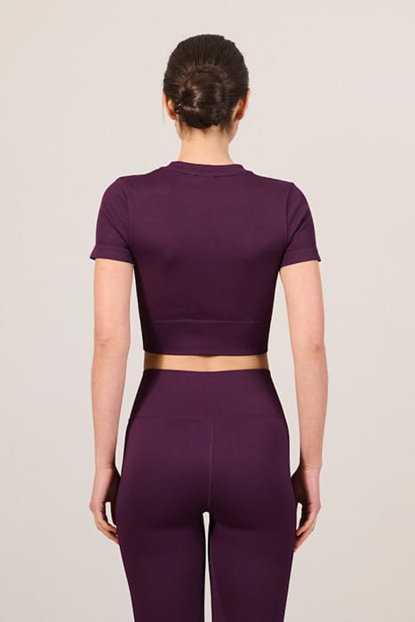 LUNA SCULPT RIB SHORTSLEEVE WINTER BLOOM 2