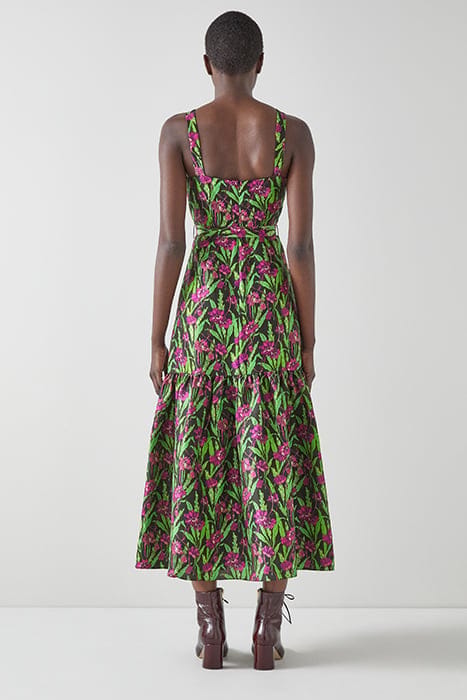 ESSIE MULTI MIDI DRESS MULTICOLOR 2