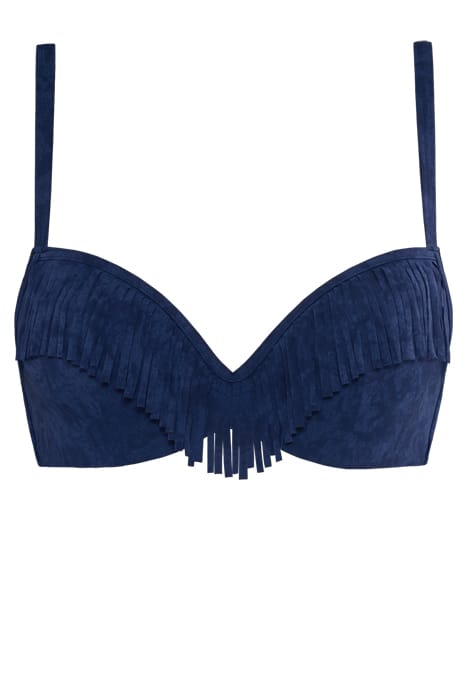 ALABAMA SWING DEEP BLUE WAVES PUSH UP BIKINI TOP 3