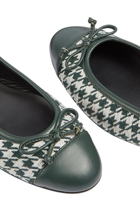 KARA BALLERINA SHOES GREEN 4