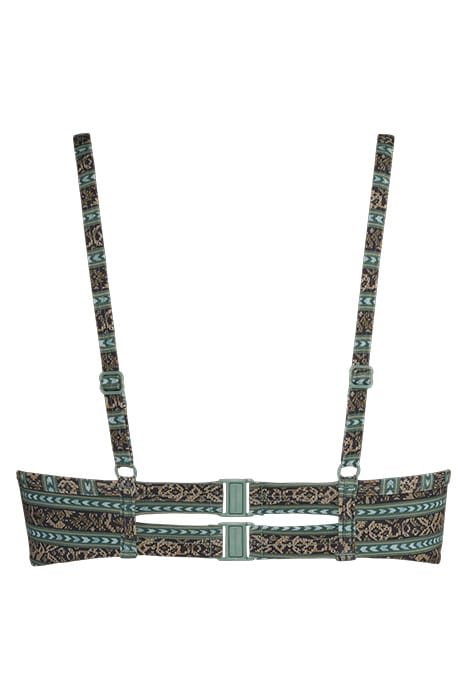 BEBALI OCEAN TEAL PUSH UP BIKINI TOP 4