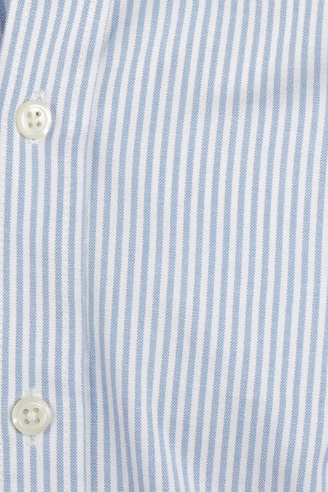 STRETCH OXFORD SHIRT SMALL STRIPE LIGHT BLUE 5