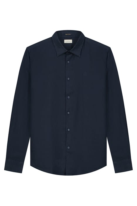 BASIC SHIRT LINEN DK. NAVY 3