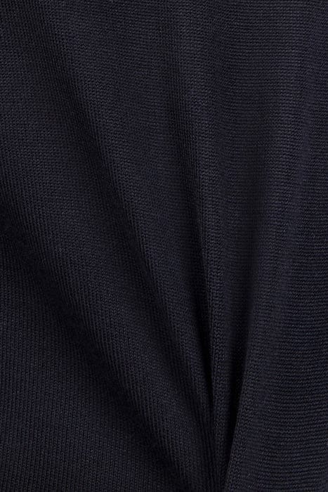 V-NECK KNIT JUMPER BLACK 3