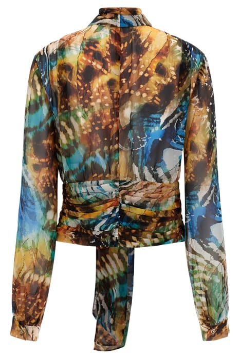 MARCIANO BY GUESS TAMARA BLOUSE EUTOPIA PRINT 5