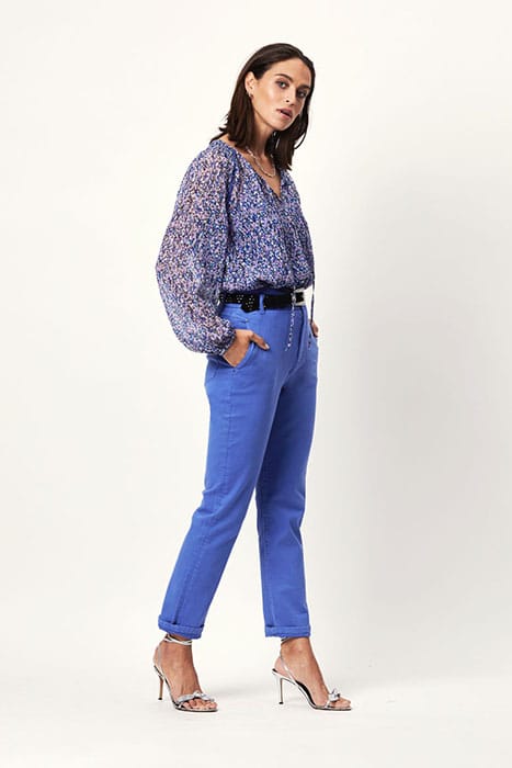 D6MANNET BOHEMIAN PRINT TOP MULTICOLOUR 4