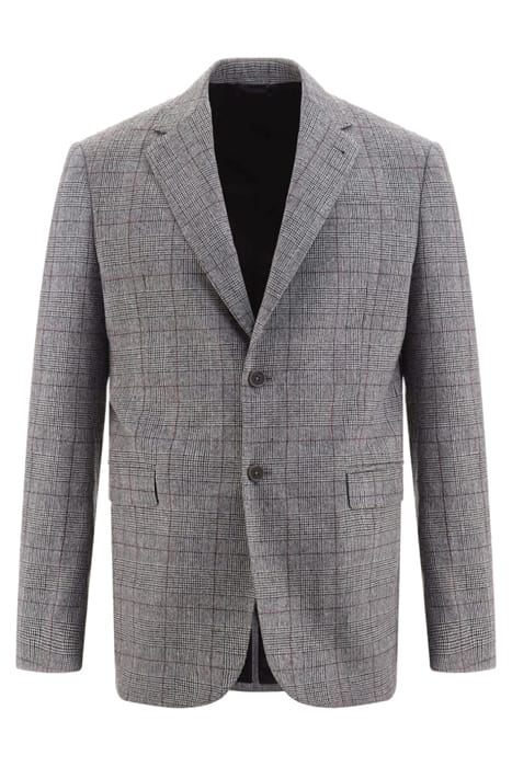 MARCIANO BY GUESS SEAN NOTCH BLAZER BLACK/WHITE/RED CHECK 4