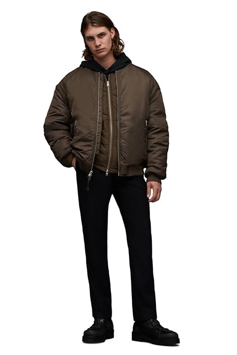 AKIO BOMBER DULL KHAKI 2