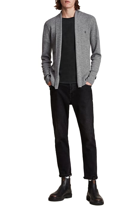 MODE MERINO OPEN CAR GREY MARL 3