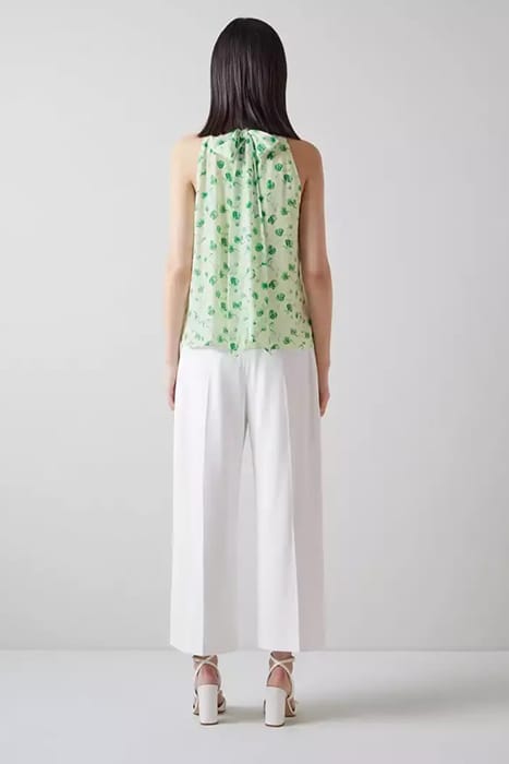FRINK TANKS & CAMI GREEN/CREAM 2