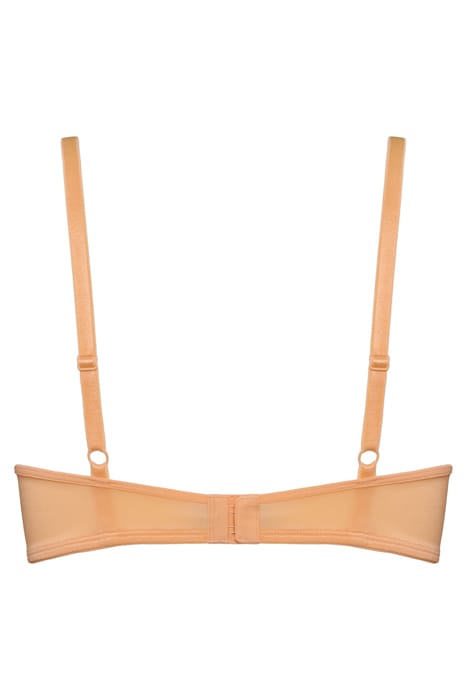 DAME DE PARIS APRICOT AND GOLD BALCONY BRA 5