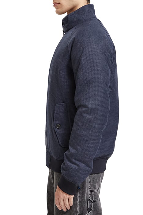 PADDED HARRINGTON JACKET NIGHT MINI CHECK 6