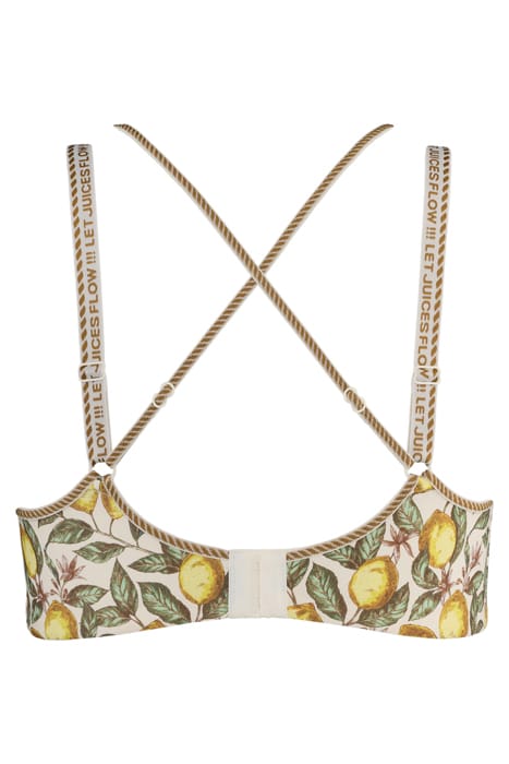 MAMBO AMALFI LEMON PRINT PLUNGE BALCONY BRA 4