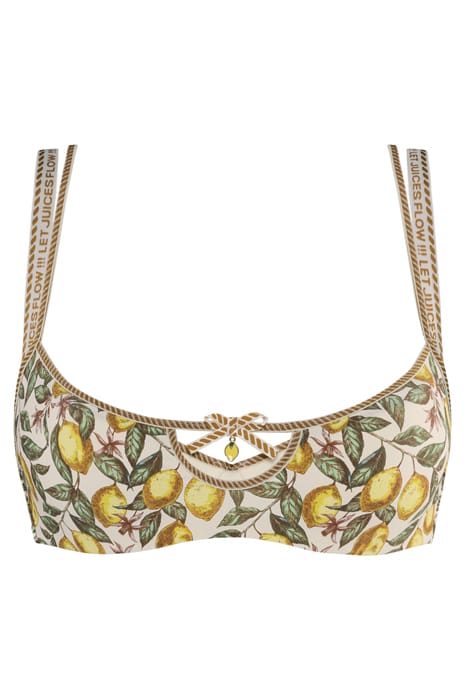 MAMBO AMALFI LEMON PRINT DEMI BRA 3