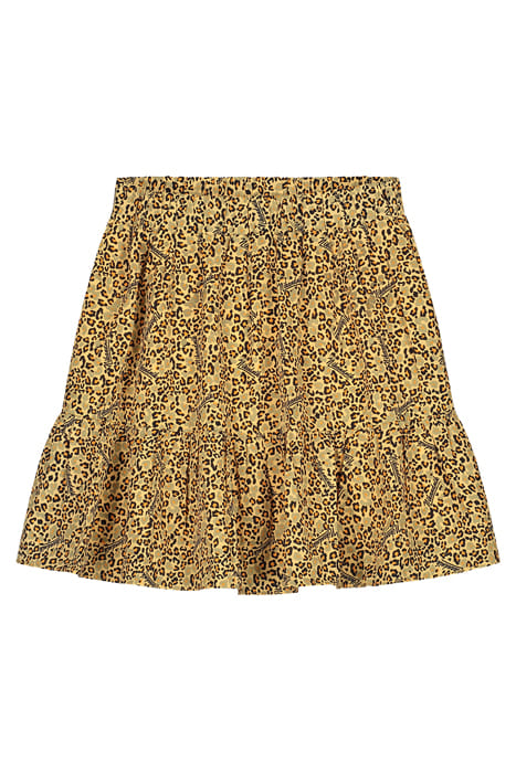 MILLY SKIRT SOFT ORANGE PANTHER 1
