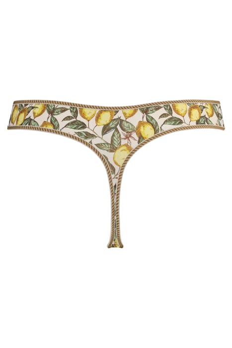 MAMBO AMALFI LEMON PRINT THONG 4