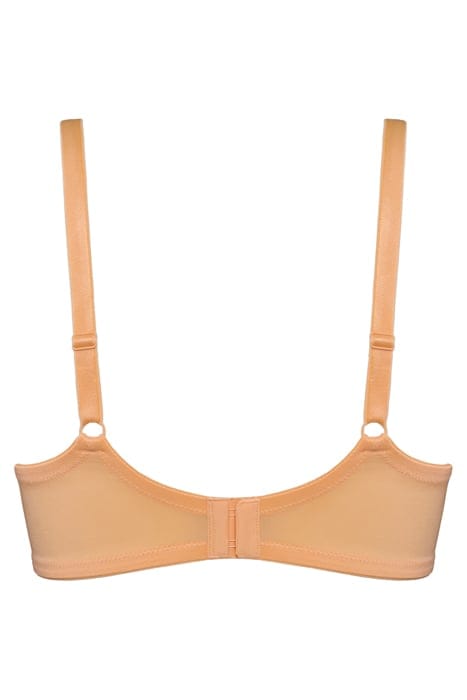 DAME DE PARIS APRICOT AND GOLD PLUNGE BRA 3