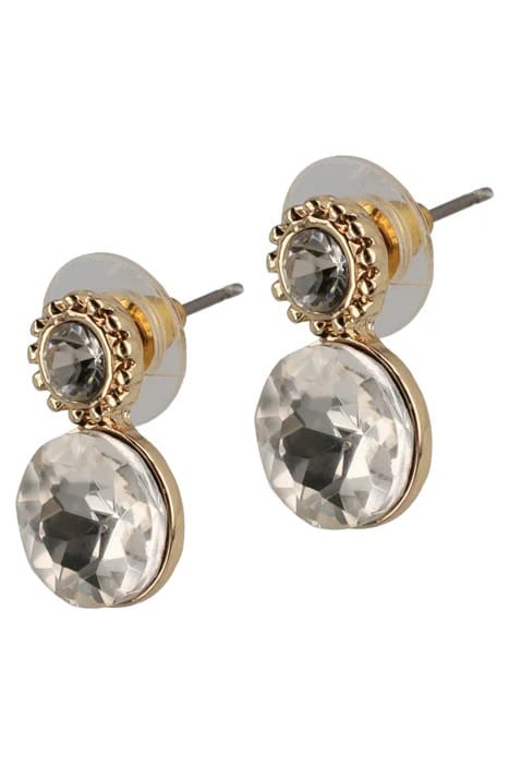 OPHELIA EARPINS CRYSTAL - RHODIUM RHODIUM 3