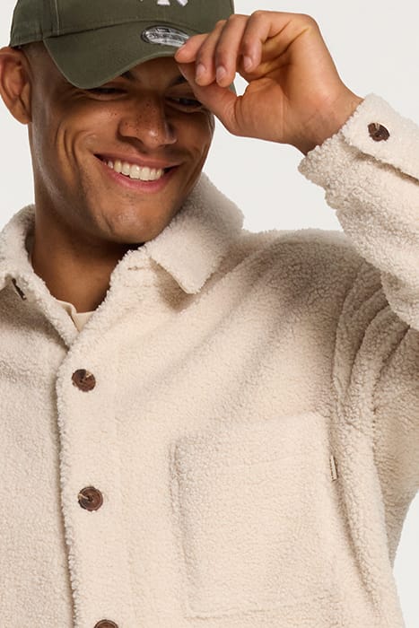 TEDDY JACKET TORTILLA WHITE 5